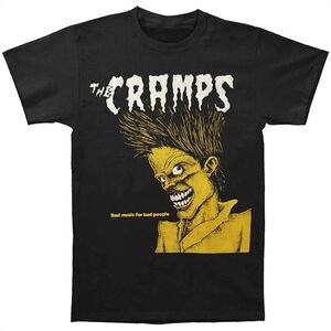 The Cramps Black Graphic T-Shirt